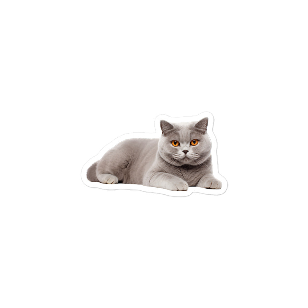 British Shorthair Sticker - Stickerfy.ai