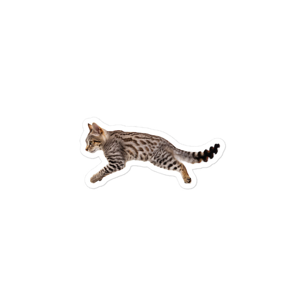 Egyptian Mau Sticker - Stickerfy.ai