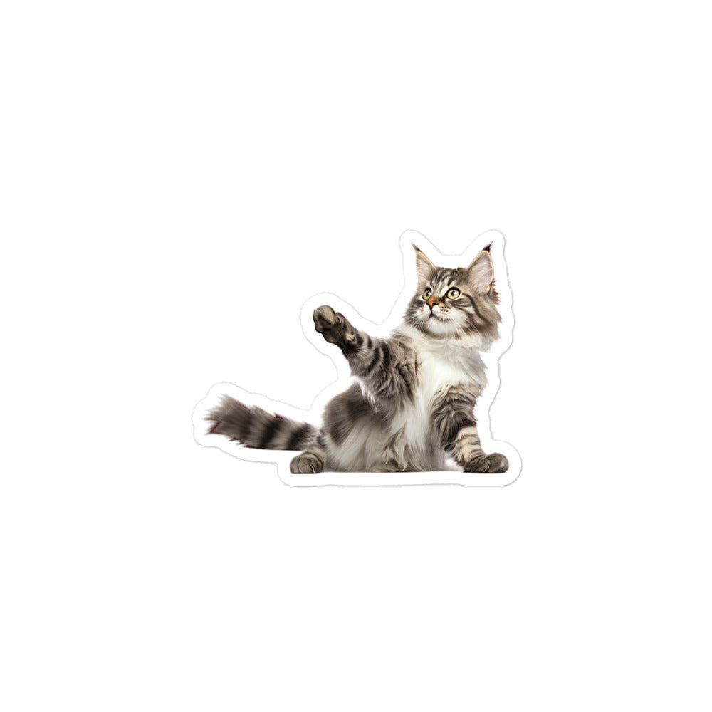 Norwegian Forest Sticker - Stickerfy.ai