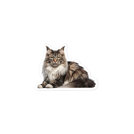 Norwegian Forest Sticker - Stickerfy.ai