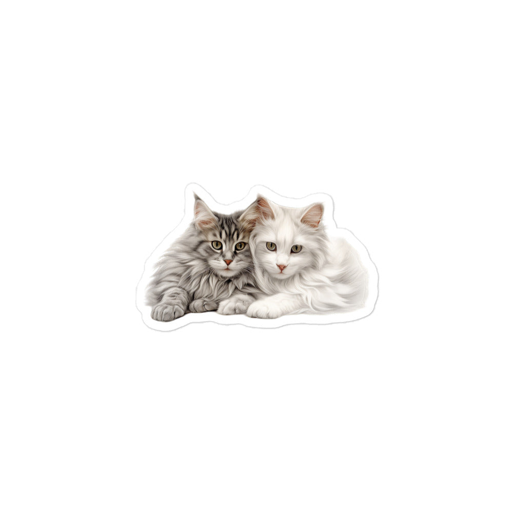 Norwegian Forest Sticker - Stickerfy.ai