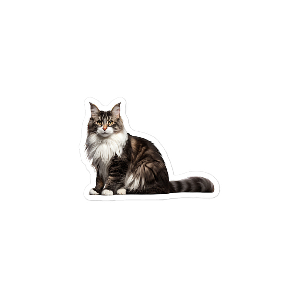 Norwegian Forest Sticker - Stickerfy.ai