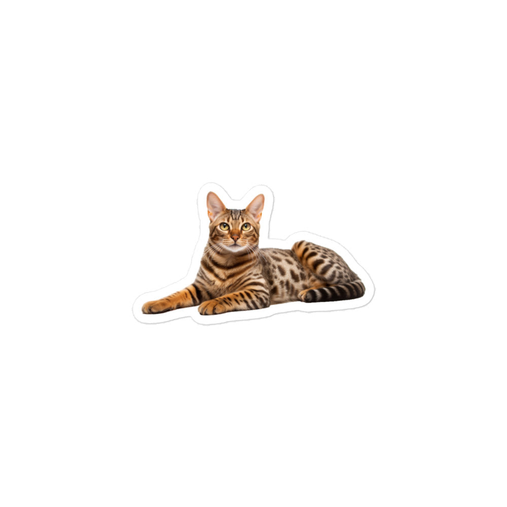 Ocicat Sticker - Stickerfy.ai