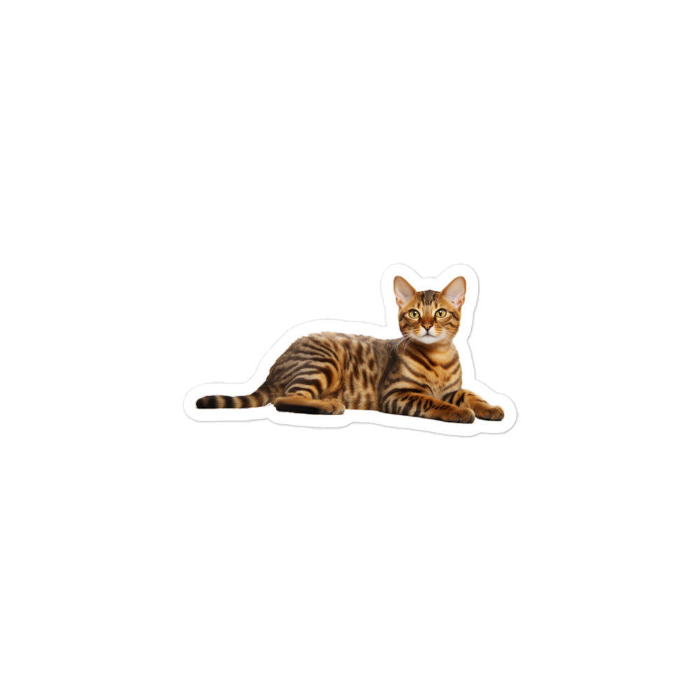 Ocicat Sticker - Stickerfy.ai