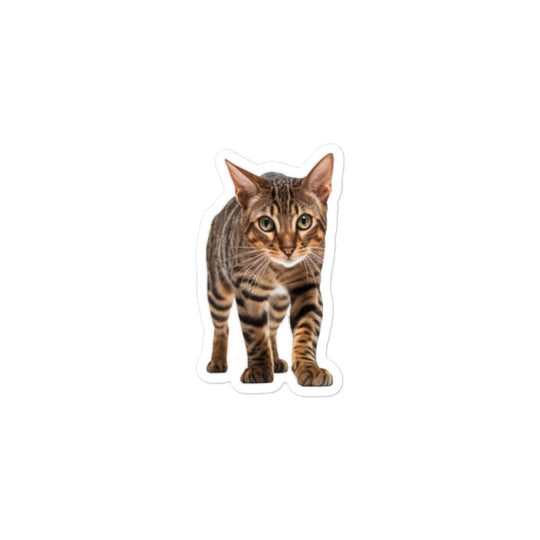 Ocicat Sticker - Stickerfy.ai