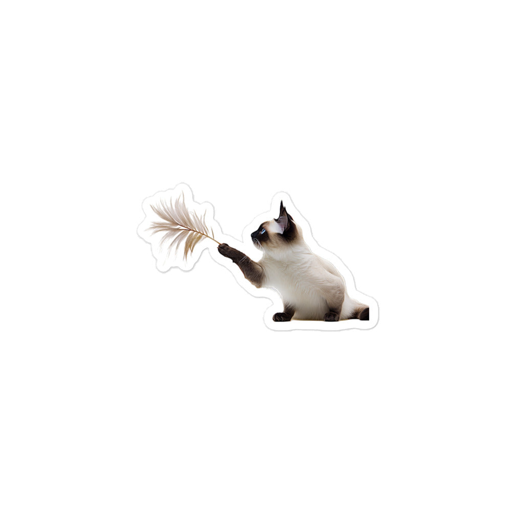 Siamese Sticker - Stickerfy.ai