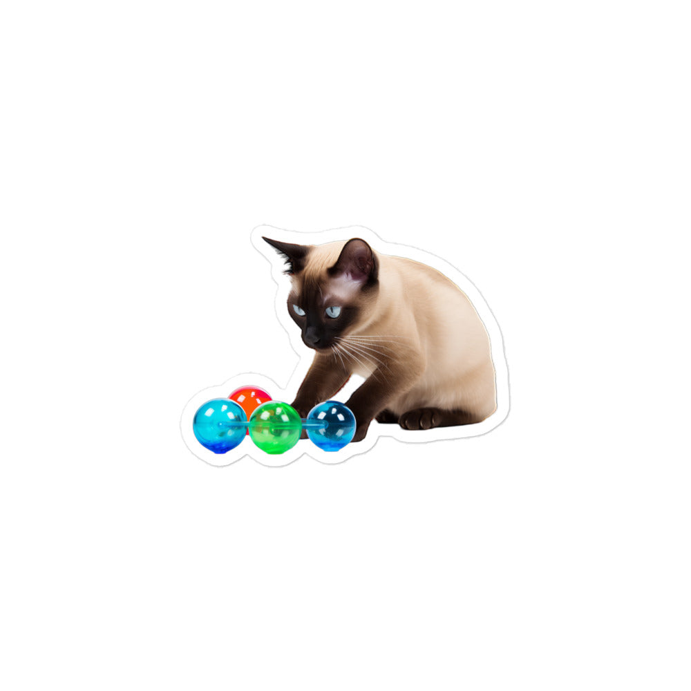 Siamese Sticker - Stickerfy.ai