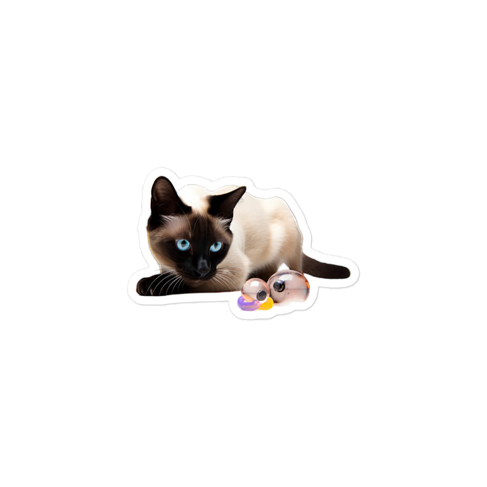 Siamese Sticker - Stickerfy.ai