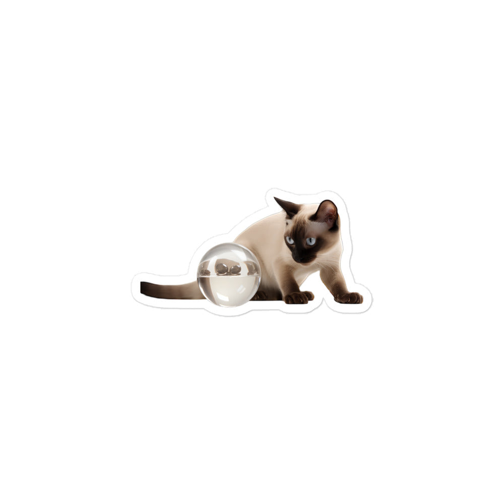 Siamese Sticker - Stickerfy.ai