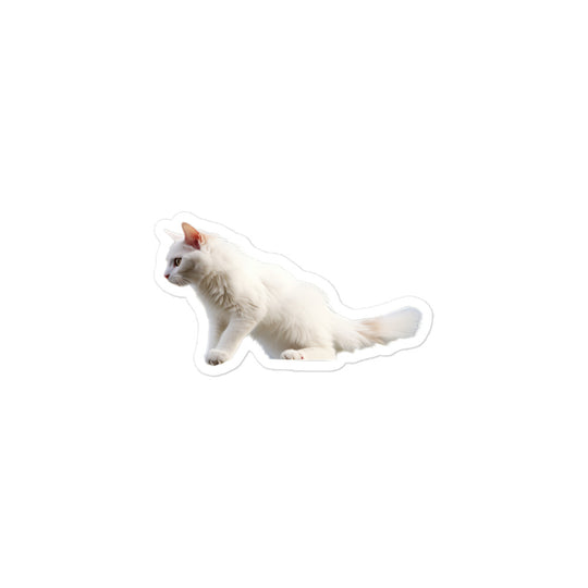 Turkish Van Sticker - Stickerfy.ai