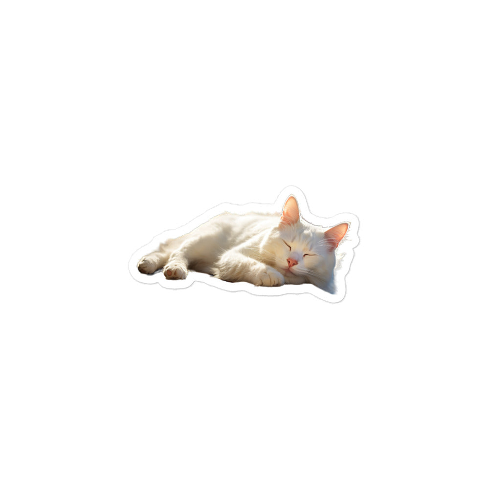 Turkish Van Sticker - Stickerfy.ai