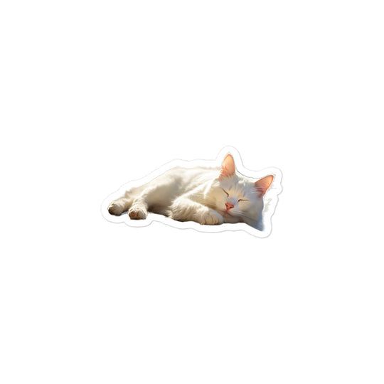 Turkish Van Sticker - Stickerfy.ai