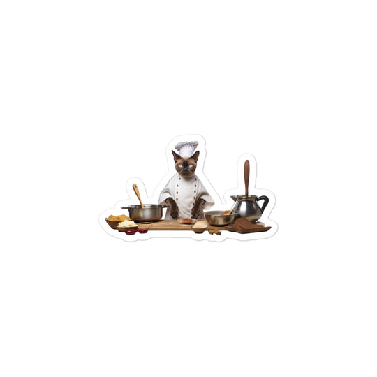 Burmese Chef Sticker - Stickerfy.ai