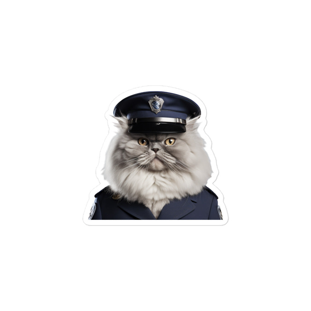 Persian Security Officer Sticker - Stickerfy.ai