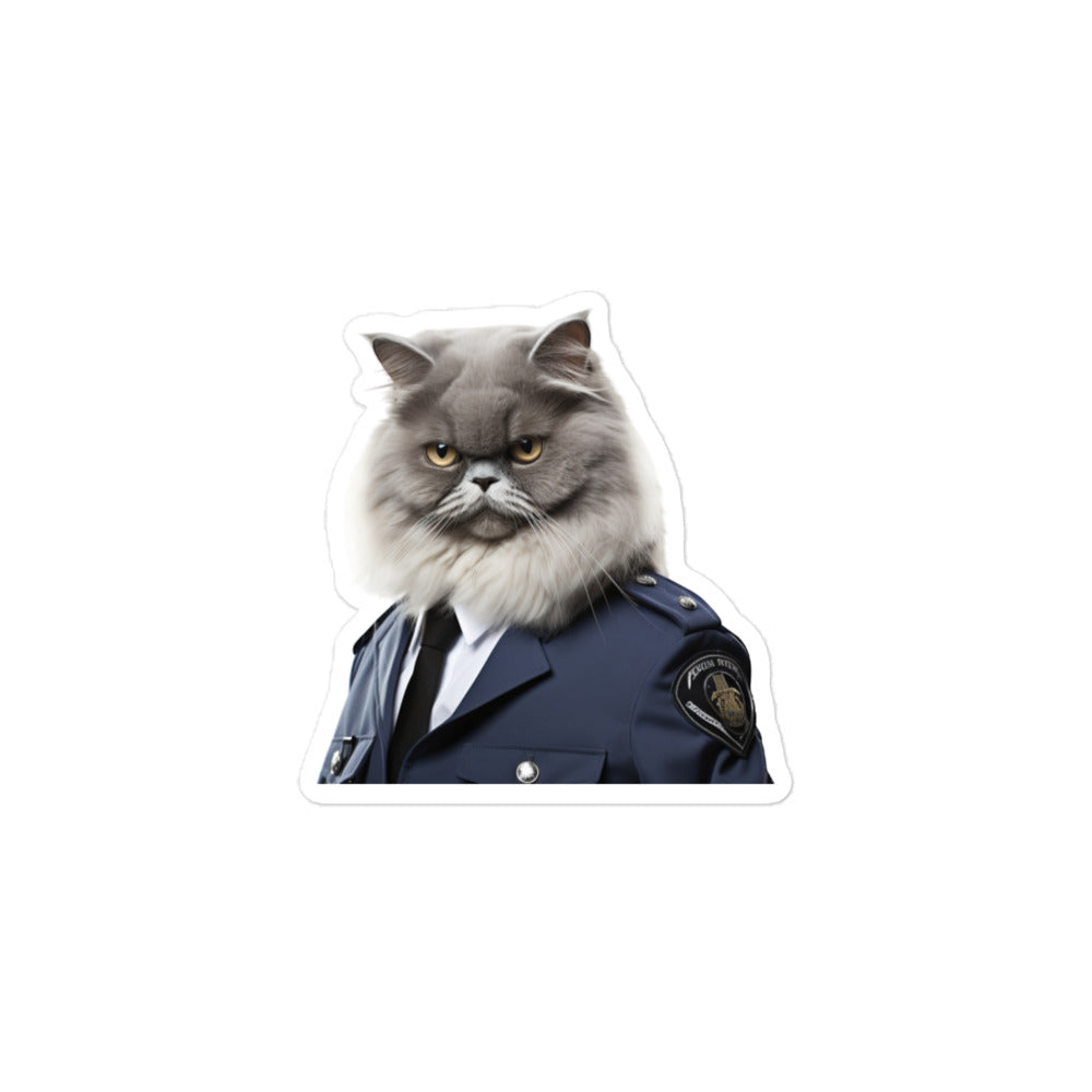 Persian Security Officer Sticker - Stickerfy.ai