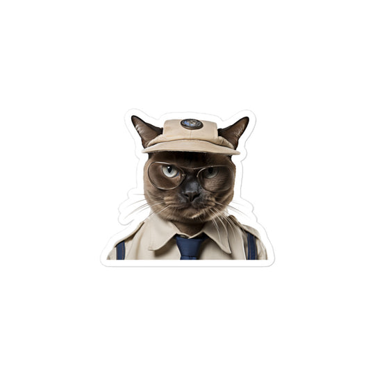 Tonkinese Transit Operator Sticker - Stickerfy.ai