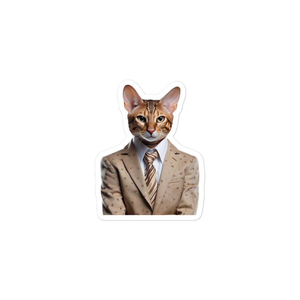 Ocicat Sales Consultant Sticker - Stickerfy.ai