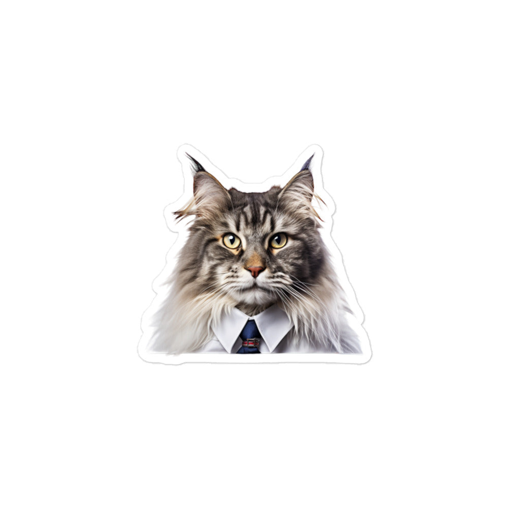 Norwegian Forest Transit Operator Sticker - Stickerfy.ai