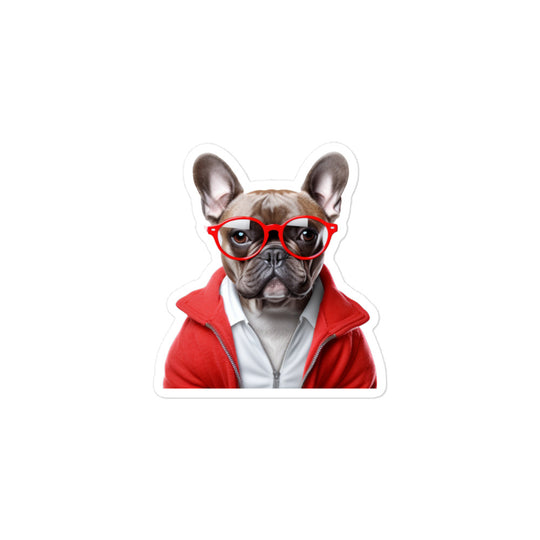 French Bulldog Pharmacist Sticker - Stickerfy.ai