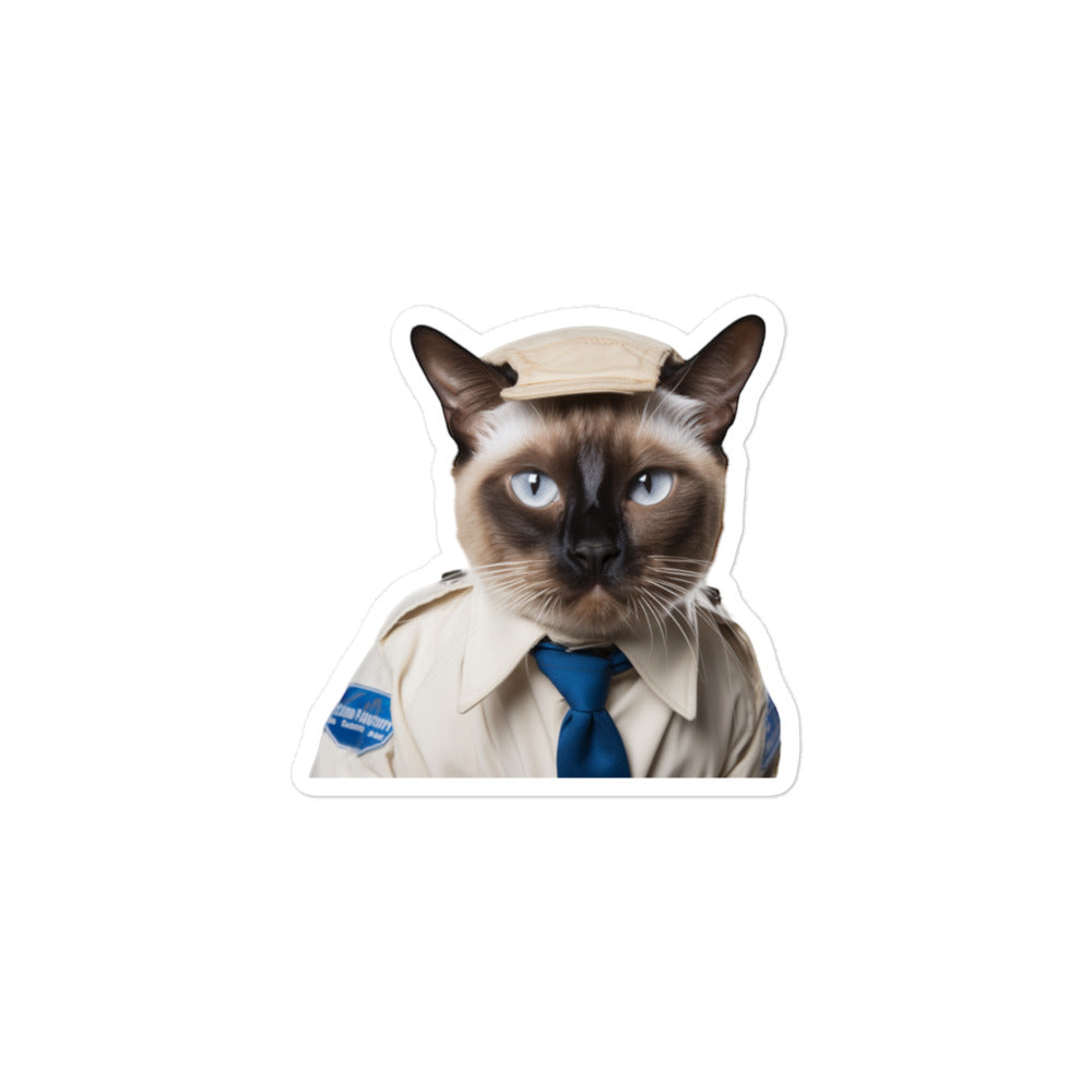 Siamese Transit Operator Sticker - Stickerfy.ai