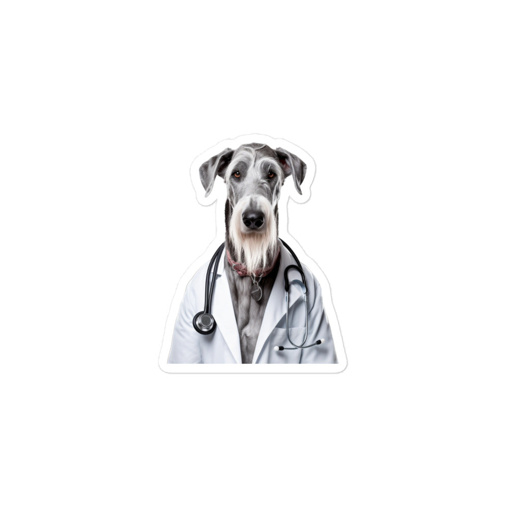 Great Dane Doctor Sticker - Stickerfy.ai