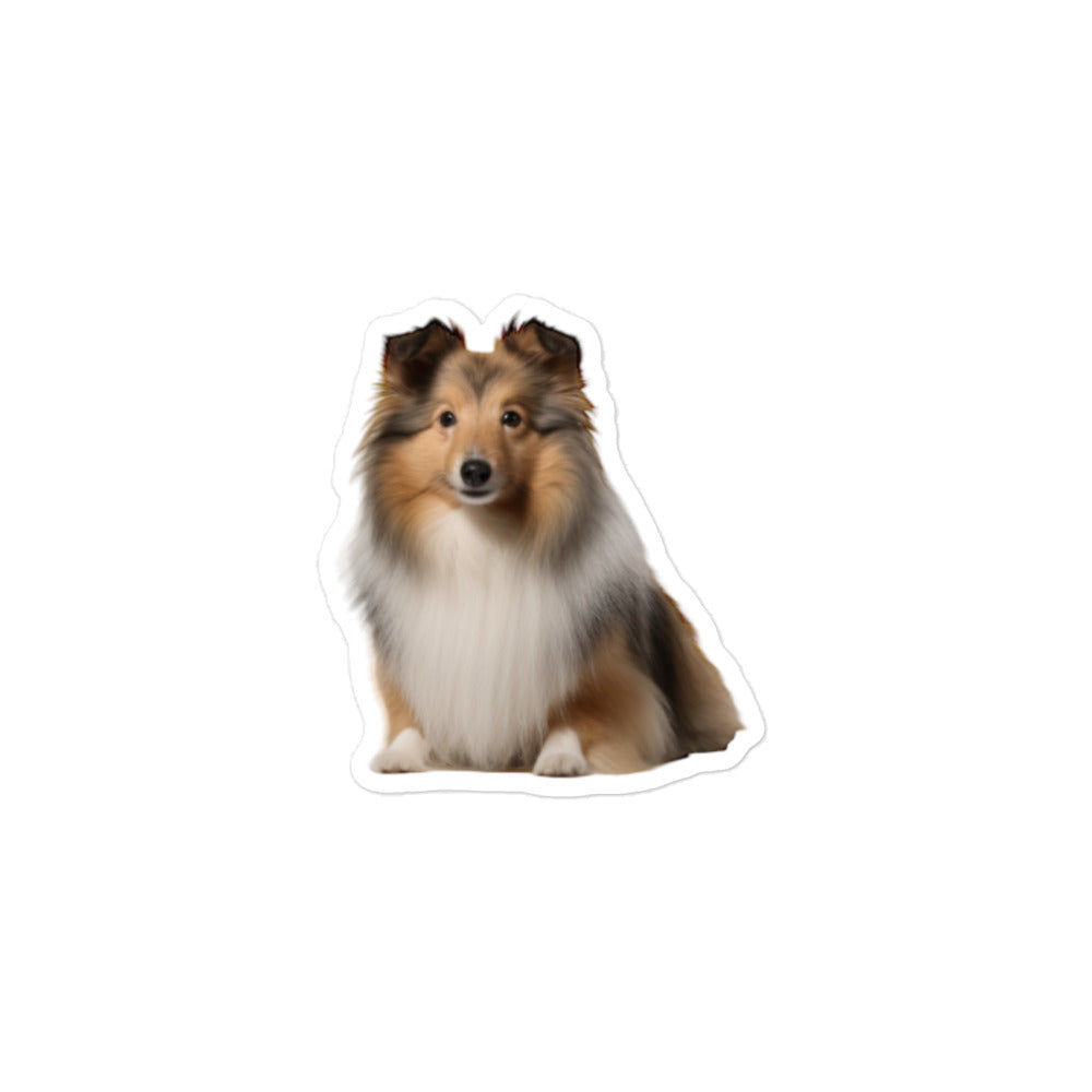 Shetland Sheepdog Pharmacist Sticker - Stickerfy.ai