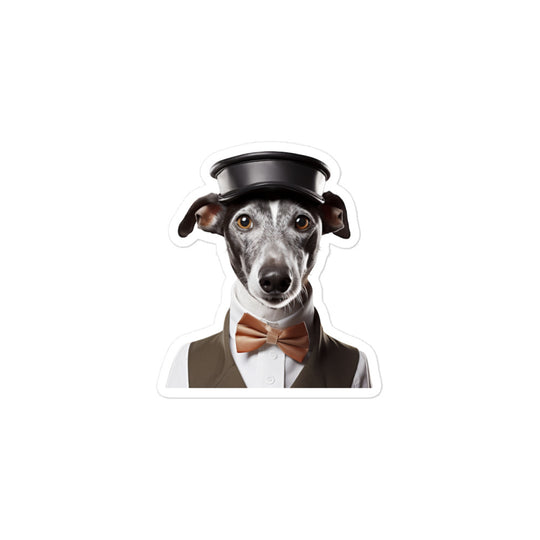 Whippet Hotel Staff Sticker - Stickerfy.ai