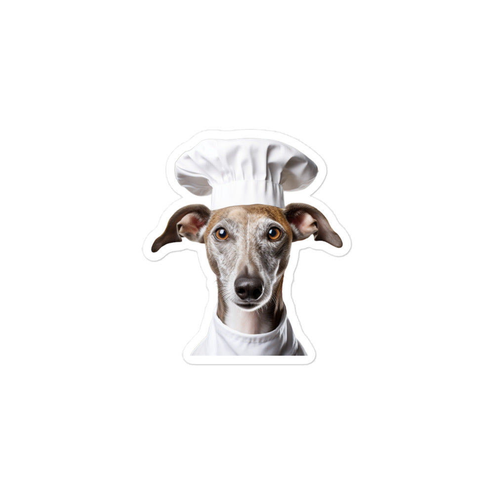 Whippet Chef Sticker - Stickerfy.ai