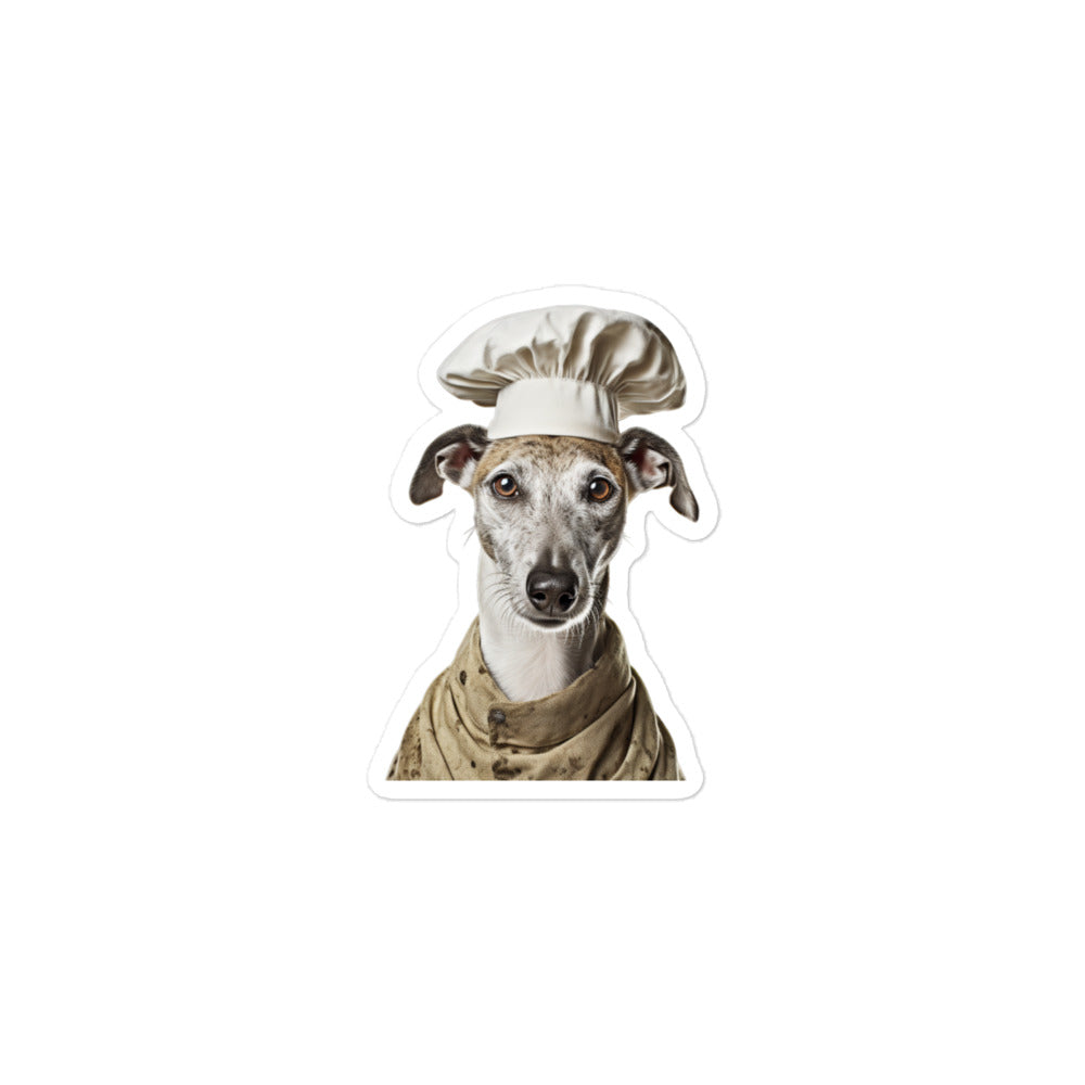 Whippet Chef Sticker - Stickerfy.ai