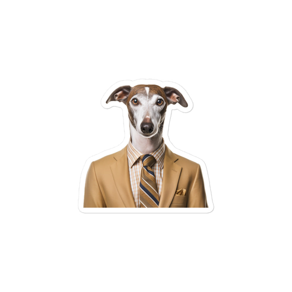 Greyhound Sales Consultant Sticker - Stickerfy.ai