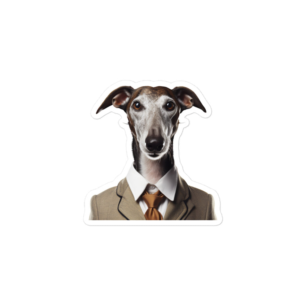 Greyhound Hotel Staff Sticker - Stickerfy.ai