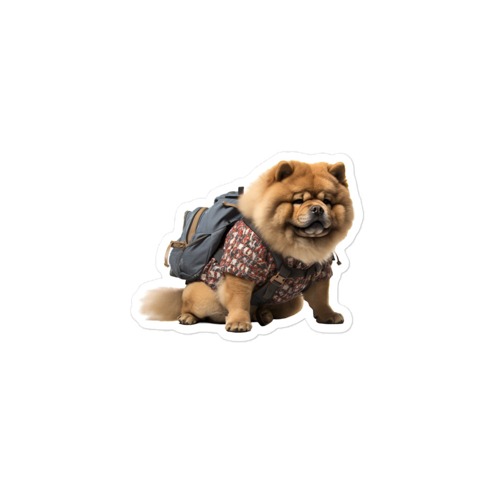 Chow Chow Student Sticker - Stickerfy.ai