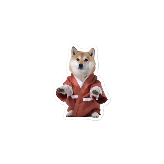 Shiba Inu Pharmacist Sticker - Stickerfy.ai