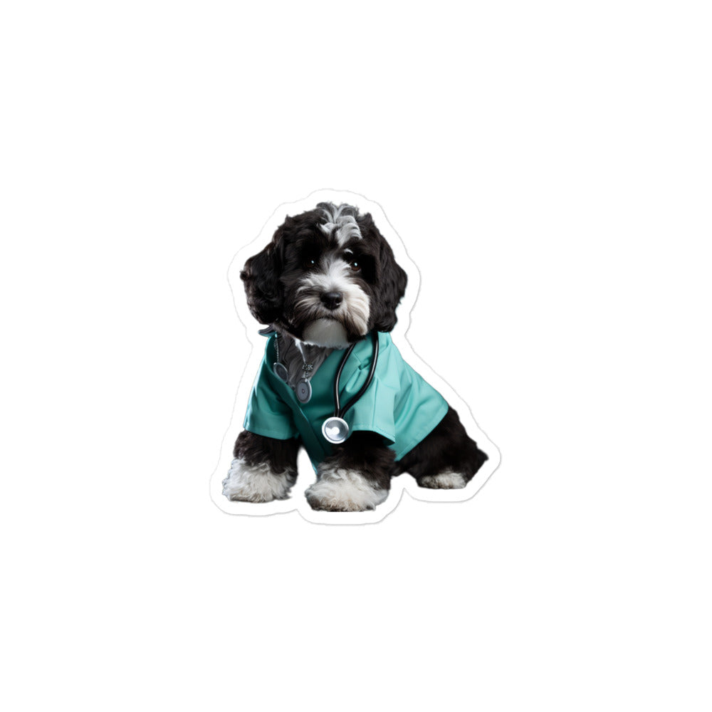 Portuguese Water Doctor Sticker - Stickerfy.ai