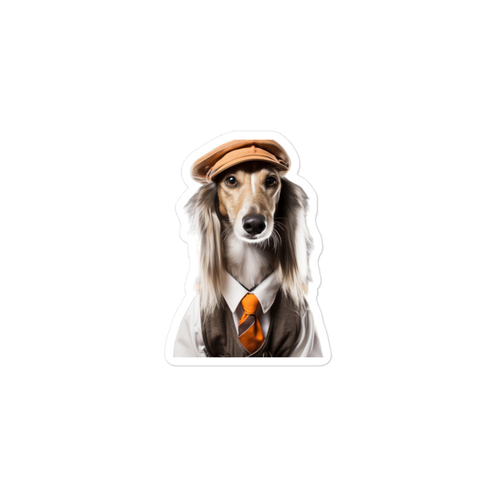 Saluki Transit Operator Sticker - Stickerfy.ai