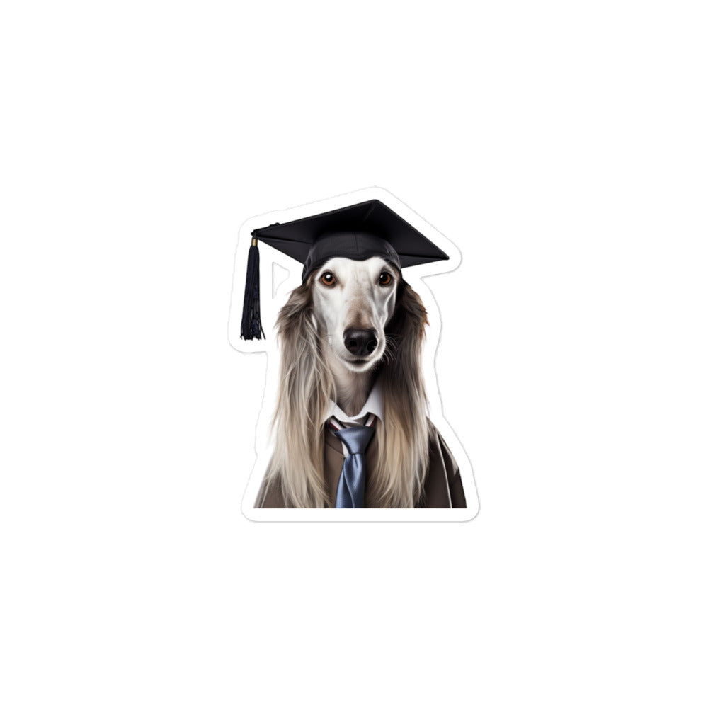 Saluki Student Sticker - Stickerfy.ai