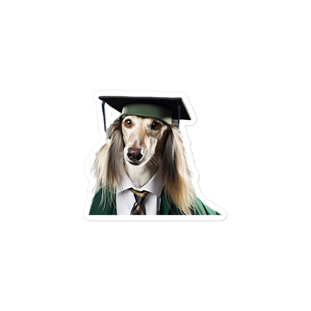 Saluki Student Sticker - Stickerfy.ai