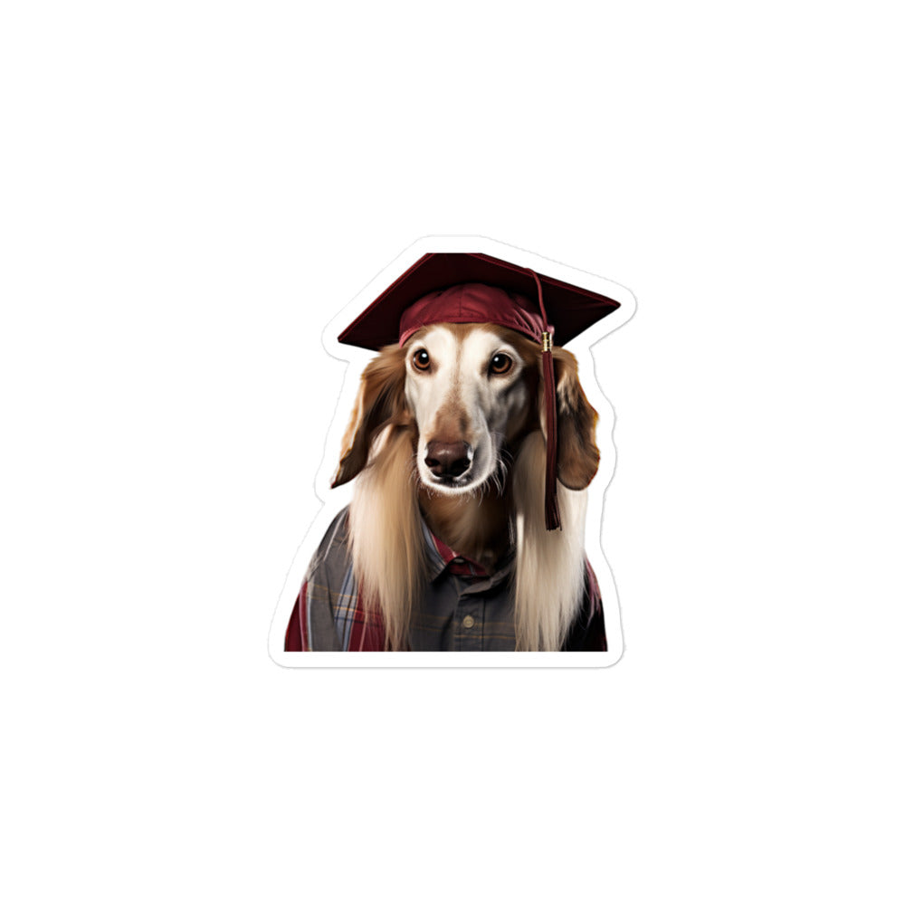 Saluki Student Sticker - Stickerfy.ai