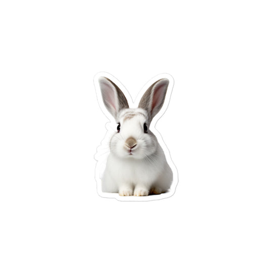 Britannia Petite Knowledgeable Pharmacist Bunny Sticker - Stickerfy.ai