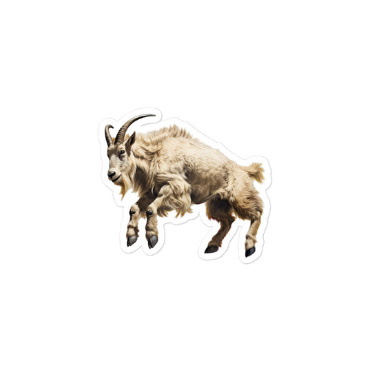 Alpine Goat Sticker - Stickerfy.ai