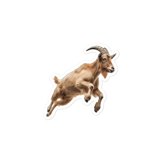 Nubian Goat Sticker - Stickerfy.ai