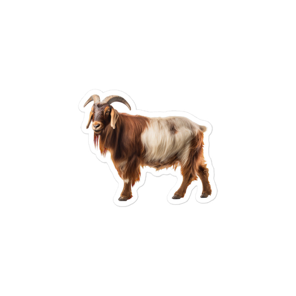 Boer Goat Sticker - Stickerfy.ai