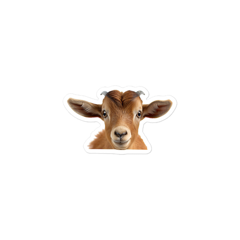 Nigerian Dwarf Goat Sticker - Stickerfy.ai