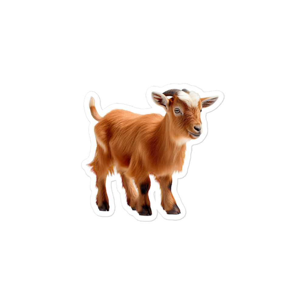 Nigerian Dwarf Goat Sticker - Stickerfy.ai