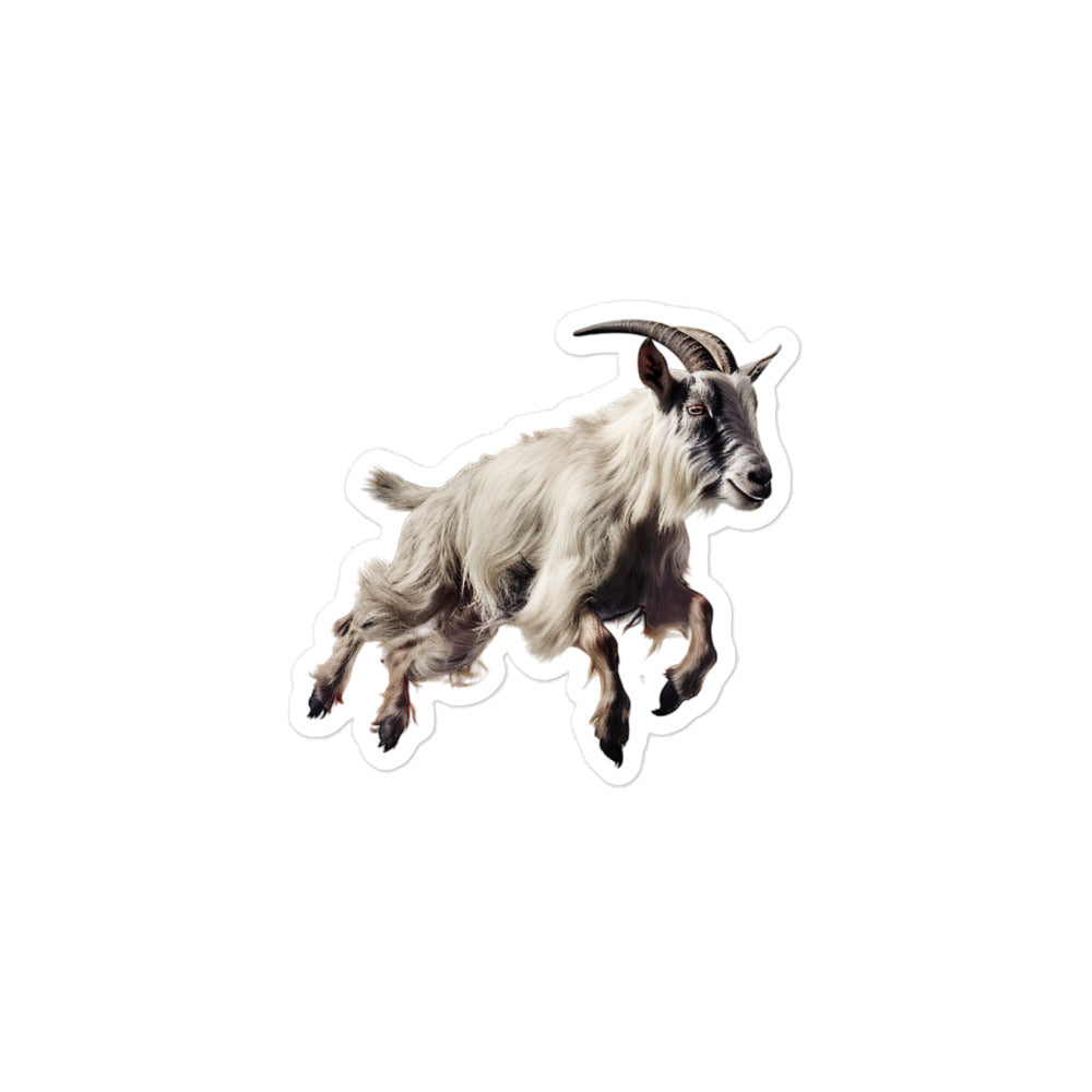 Toggenburg Goat Sticker - Stickerfy.ai