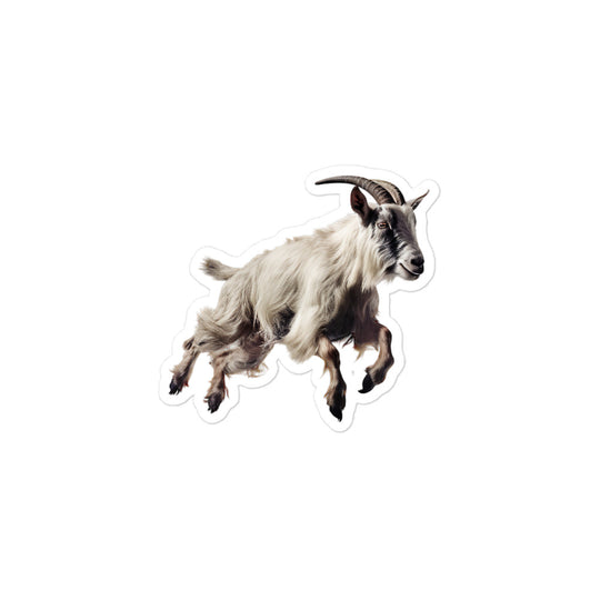 Toggenburg Goat Sticker - Stickerfy.ai