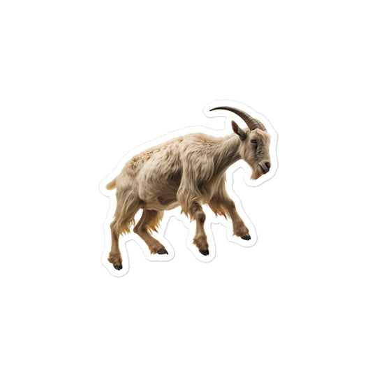 Toggenburg Goat Sticker - Stickerfy.ai