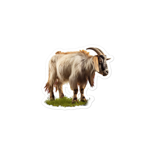 Toggenburg Goat Sticker - Stickerfy.ai