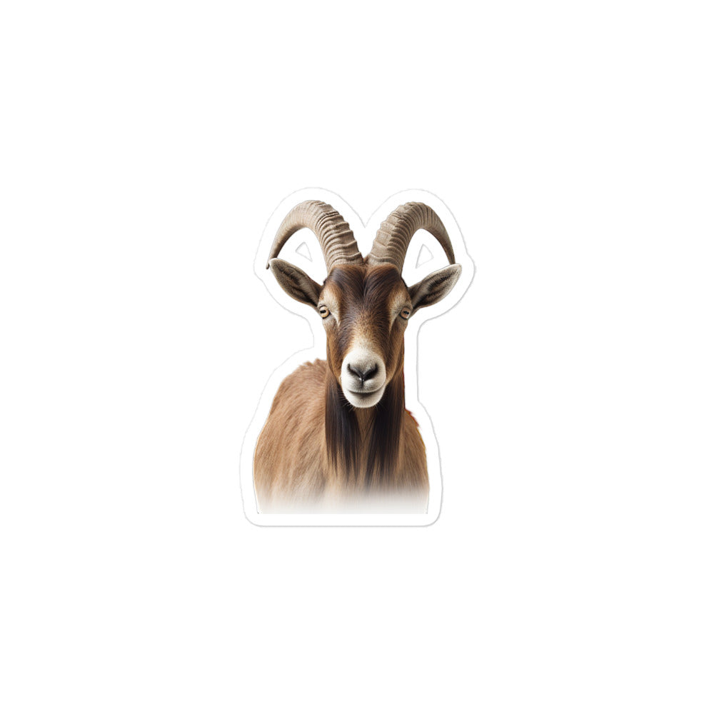 Toggenburg Goat Sticker - Stickerfy.ai