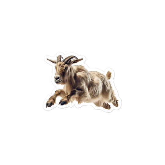 Oberhasli Goat Sticker - Stickerfy.ai